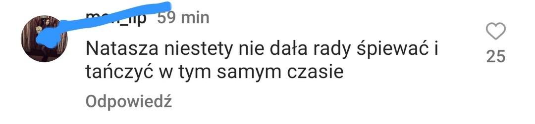 Natasza Urbańska - Eurowizja 2023. Preselekcje - komentarze internautów