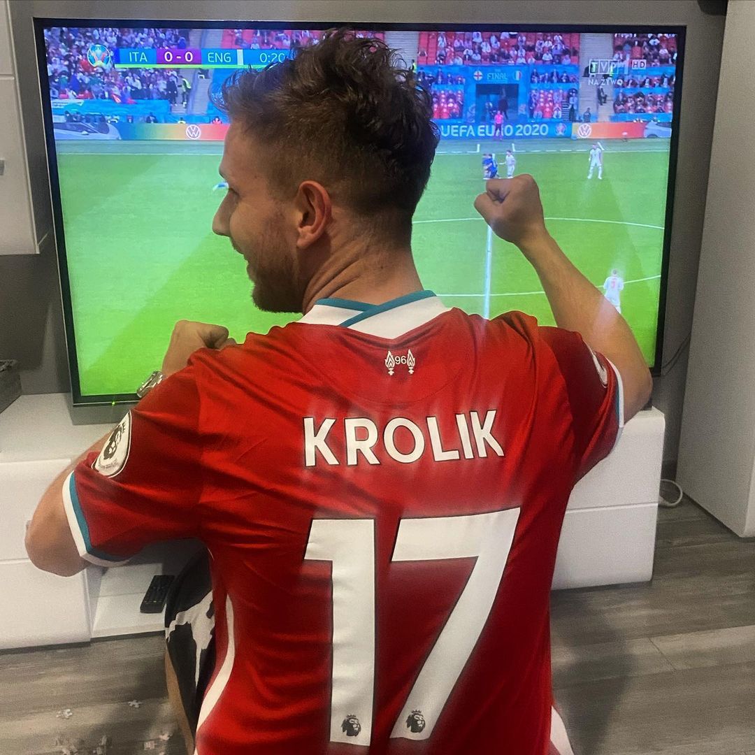 Antek Królikowski - Finał Euro 2020, kibicuje lepszym