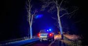 Nocne zdarzenie na drodze 190 między Białośliwiem a Szamocinem