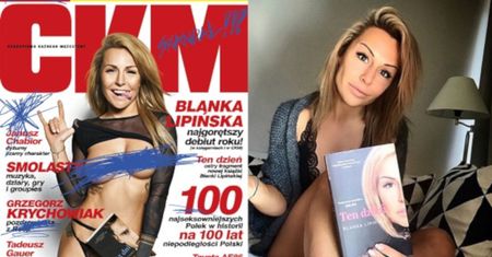 Blanka Lipińska w CKM promuje nową książkę: "Główna bohaterka chce wsadzić mężczyźnie palec w tyłek"