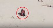 Na plaży został tylko plecak. Dramatyczna akcja służb. Jest nagranie