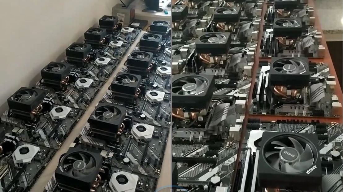 Gotowe zestawy kopania kryptowaluty RTM