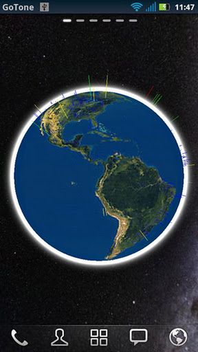 3D Globe Visualization