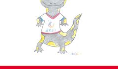 Salamandra Sandra i Smok Krakusek maskotkami Igrzysk Europejskich