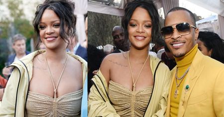 Figlarna Rihanna nie płacze po rozstaniu i z uśmiechem na twarzy imprezuje z kolegami z branży (FOTO)
