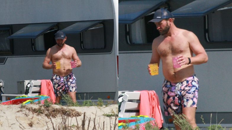 Wakacje Borysa Szyca i Janusza Chabiora nad polskim morzem