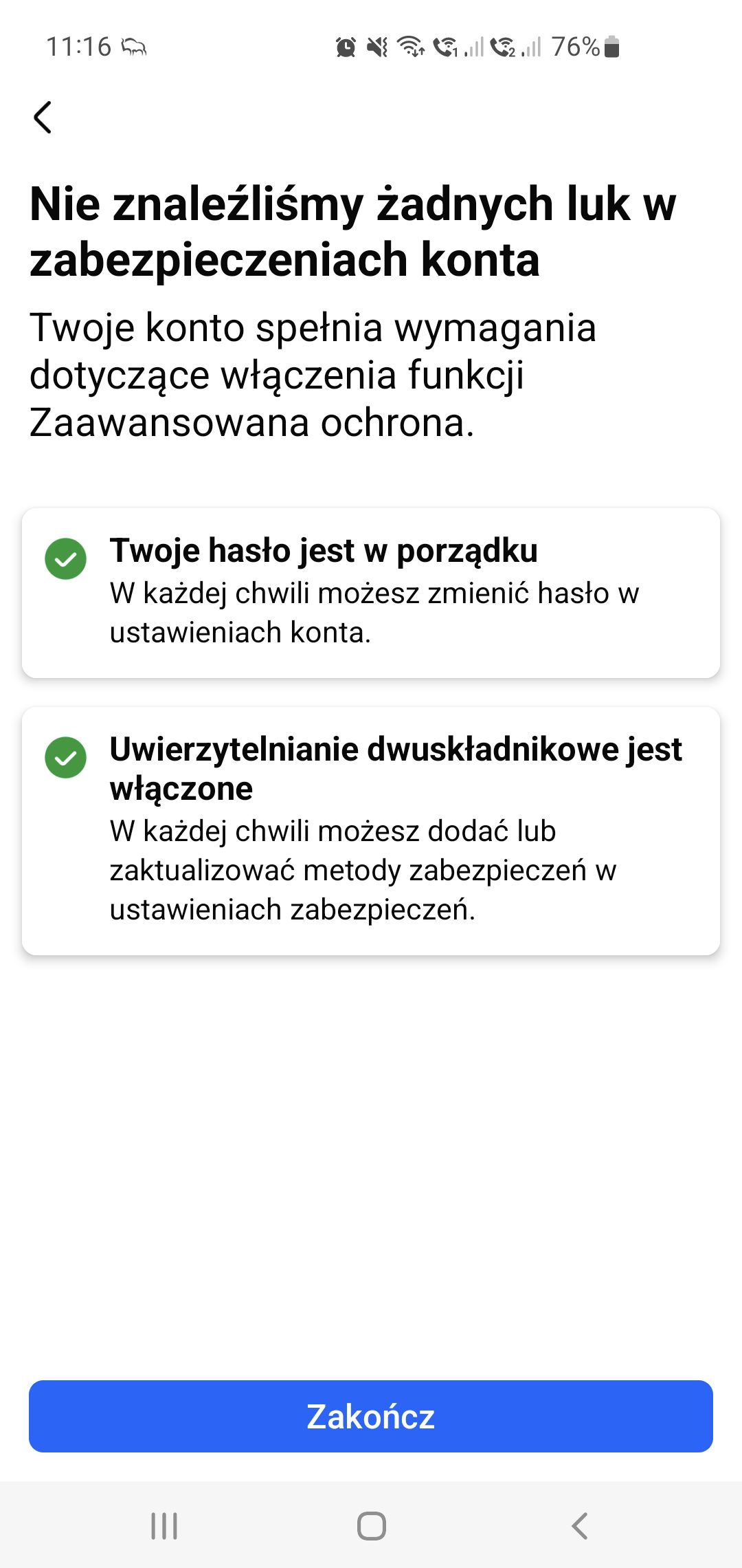 Formularz na Facebooku