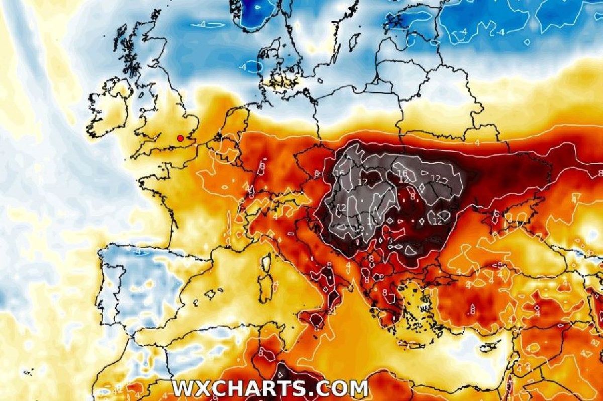  Prawie 25 st. C było na termometrach w piątek o godzinie 22.50 w Cieszynie