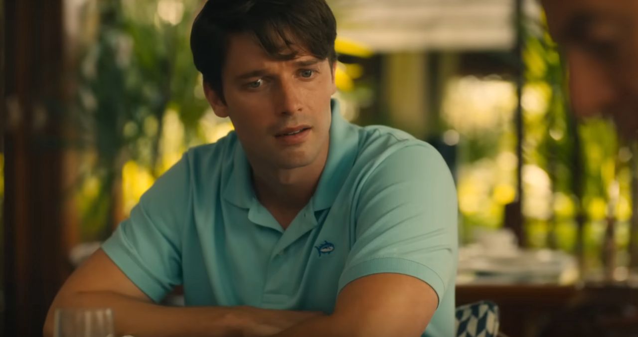 Patrick Schwarzenegger w "Białym lotosie"