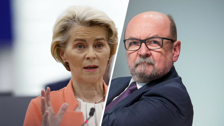 Ursula von der Leyen i Ryszrd Legutko