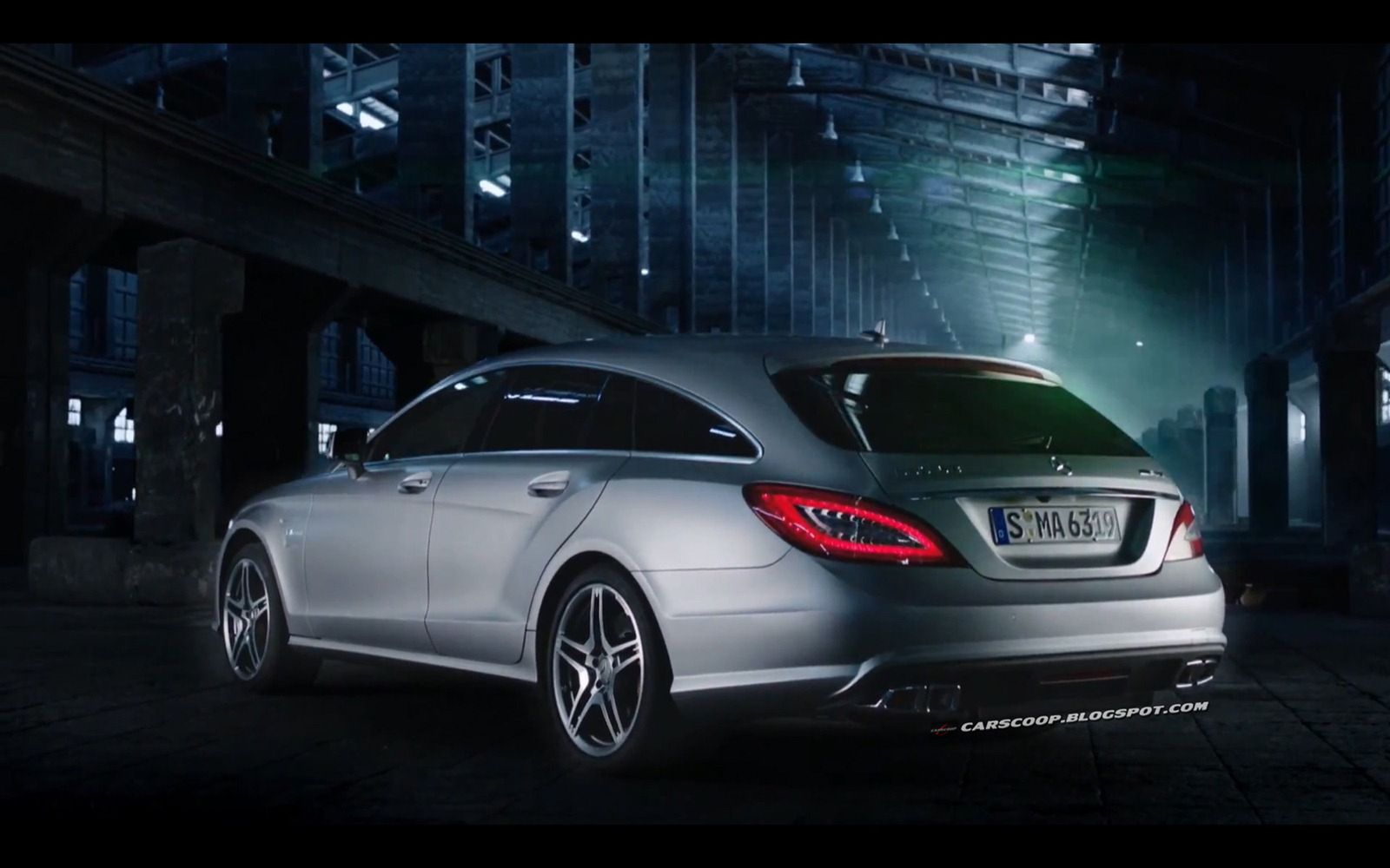 Mercedes-Benz CLS63 AMG Shooting Brake (źródło: Carscoop)