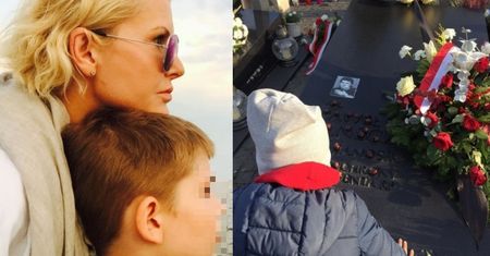 Racewicz wspomina wizytę na grobie męża: "A pani to jest pewna, że ON TU JEST POCHOWANY?"