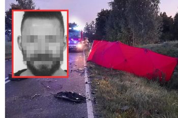 Adwokat od "trumny na kółkach" zatrzymany przez policję. "Był zaskoczony"