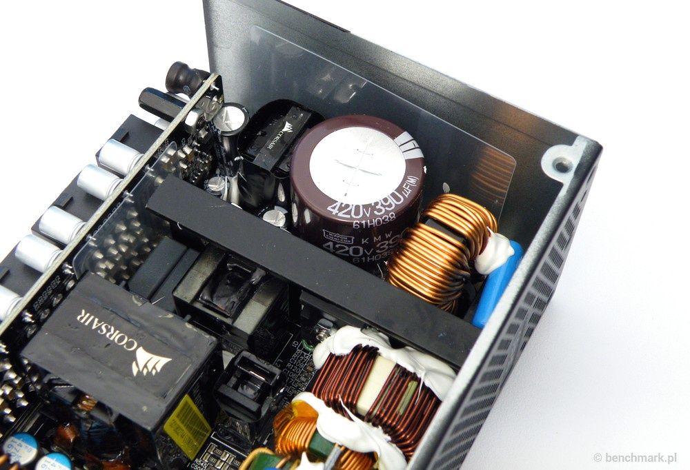 Corsair SF450 zasilacz wnętrze