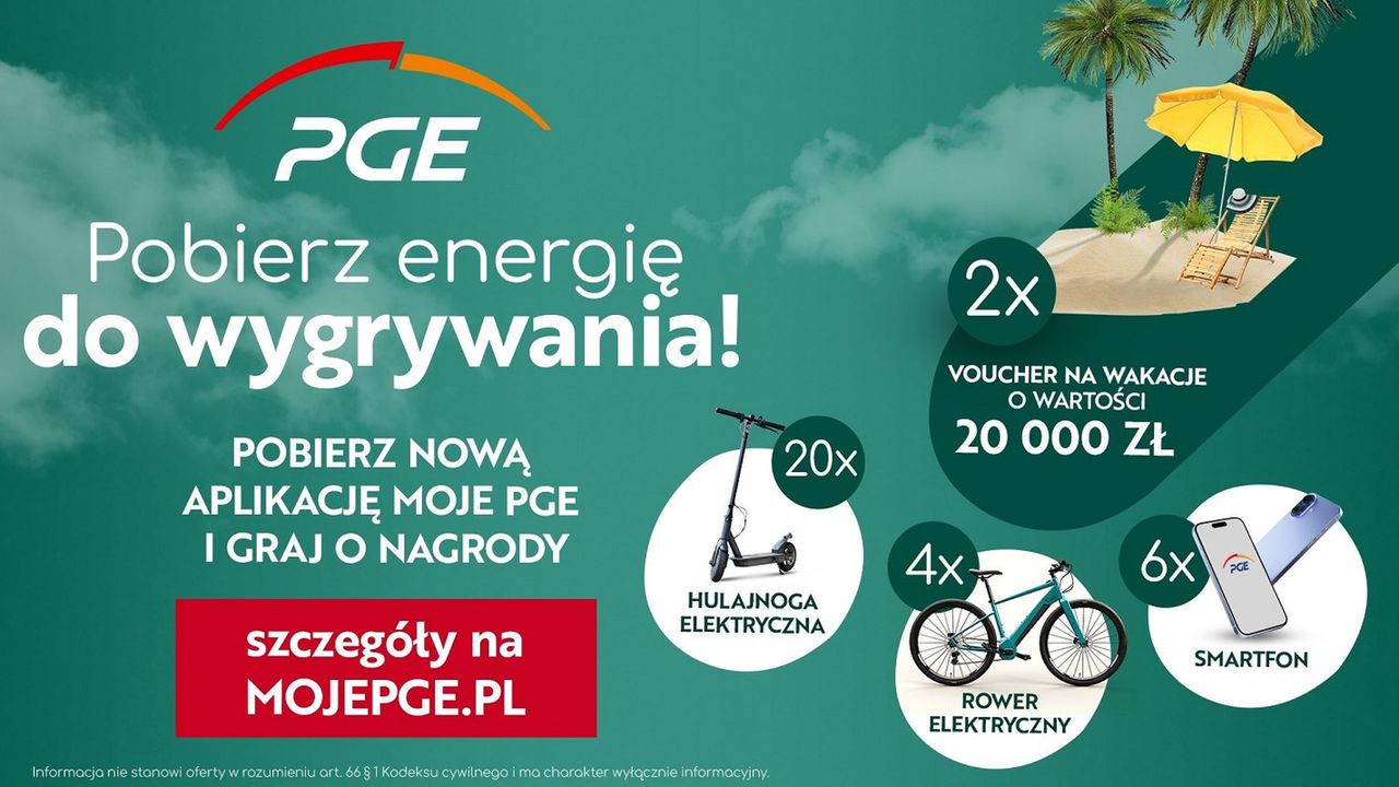 PGE Obrót promuje aplikację Moje PGE i ogłasza konkurs