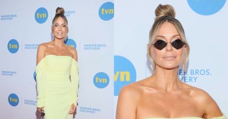 Małgorzata Rozenek w ekstrawaganckich okularach KUSI ODSŁONIĘTYMI ramionami na prezentacji ramówki TVN (ZDJĘCIA)