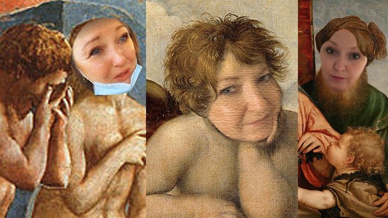 Mama Ginekolog na słynnych dziełach sztuki sakralnej 