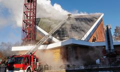 Pożar dachu kościoła w Lublinie. W akcji 80 strażaków