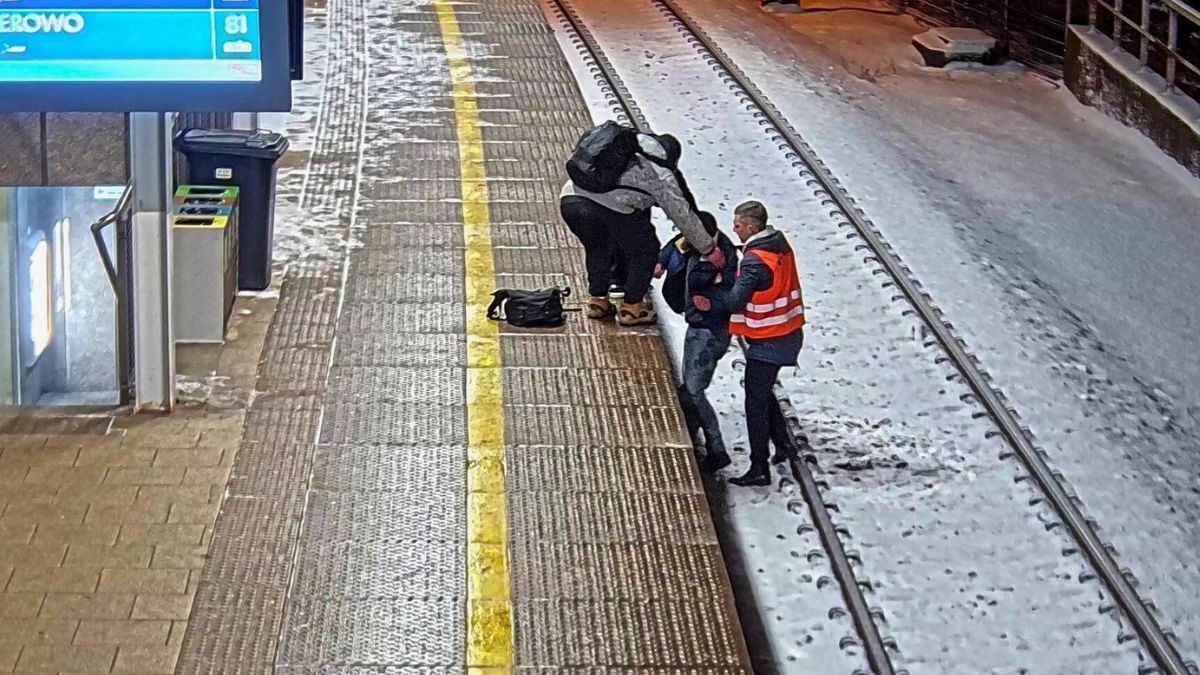 Co bohaterowie z Gdyni uratowali życie mężczyzny 