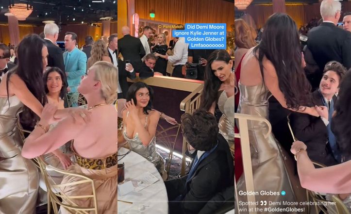 Demi Moore kompletnie ZIGNOROWAŁA Kylie Jenner
