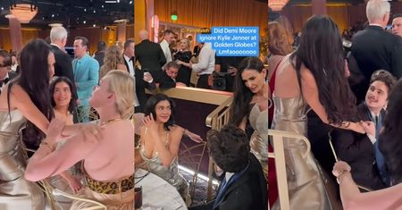 Drama na Złotych Globach. Demi Moore kompletnie ZIGNOROWAŁA Kylie Jenner. Wyszło niezręcznie?