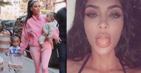 Kim Kardashian na celowniku instamatek: "NISZCZYSZ ZĘBY swojemu synkowi!"