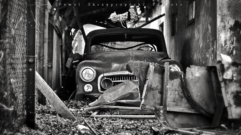 Motoryzacja na czarno-biało 5