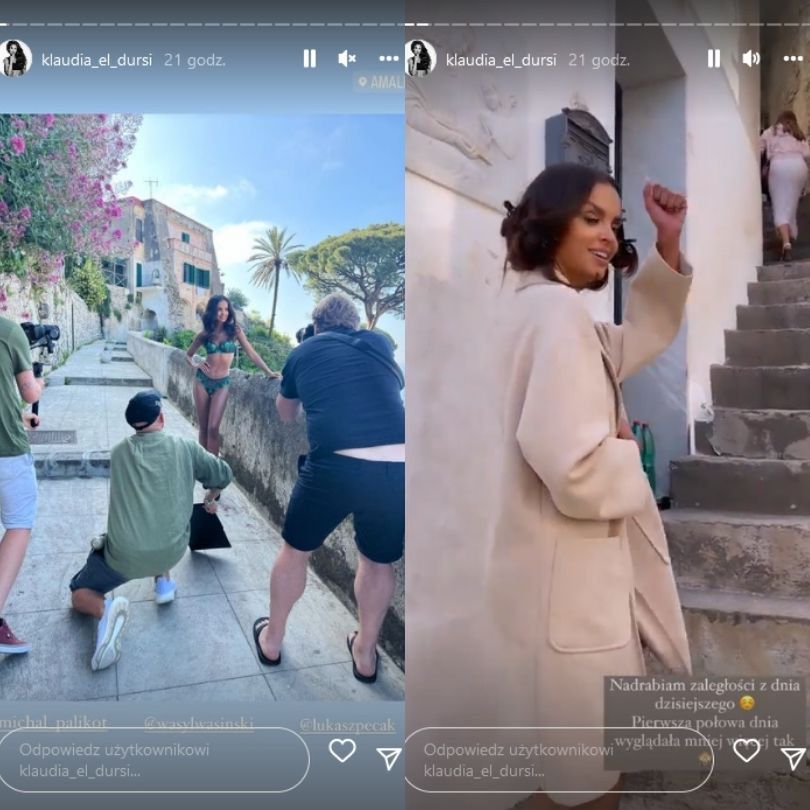 Klaudia El Dursi relacjonuje pobyt we Włoszech