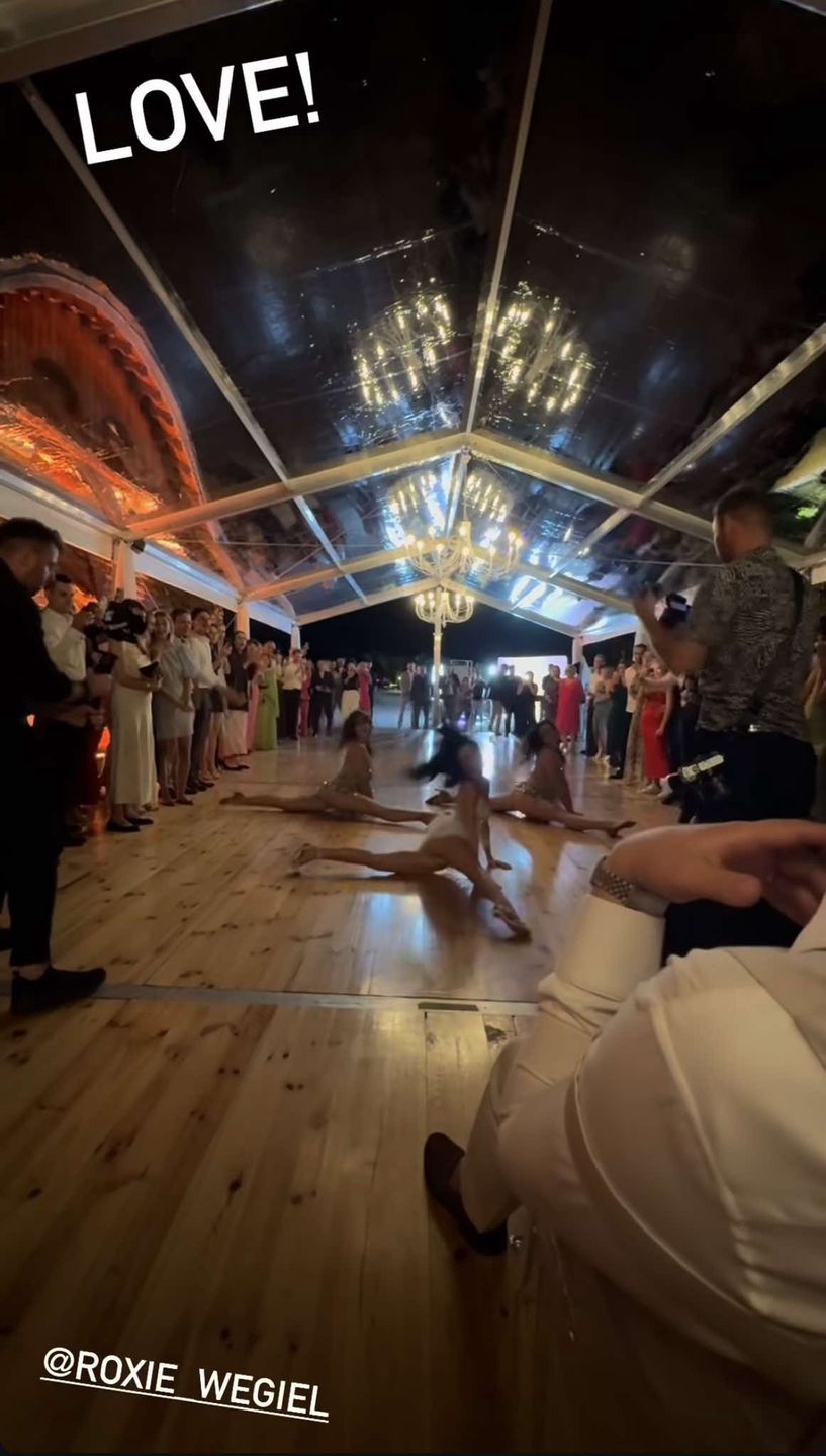 Dziki taniec Roksany Węgiel specjalnie dla Kevina Mgleja