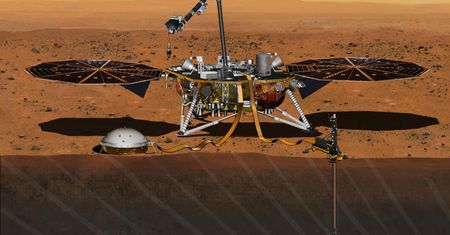 NASA ma problemy z InSight. Lądownik marsjański walczy o przetrwanie na Marsie