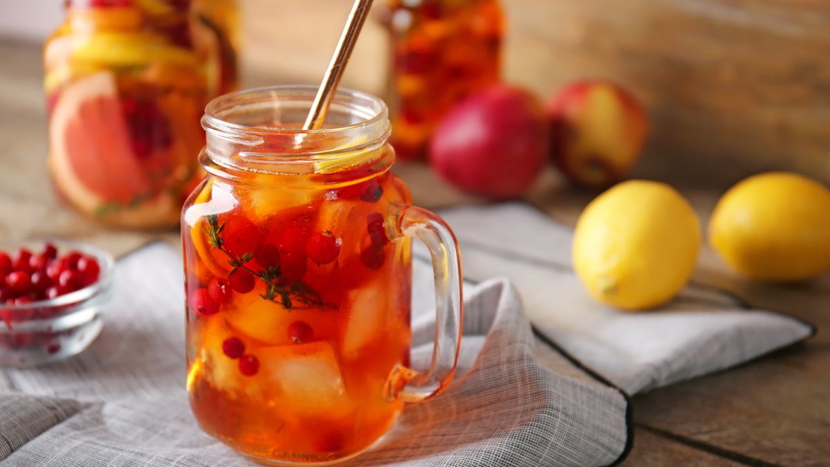 Herbata z żurawiną