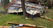 Wichura w powiecie zamojskim. Zerwała dachy i uszkodziła samochód