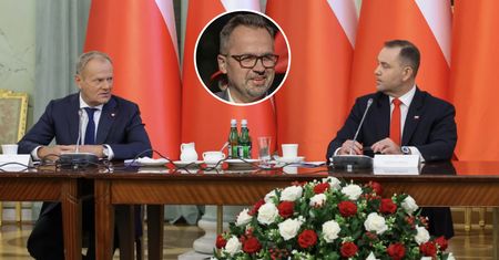 Tusk wbił szpilkę Nawrockiemu w sprawie CPK. "Patrzę na ministra Horałę, to symbol"