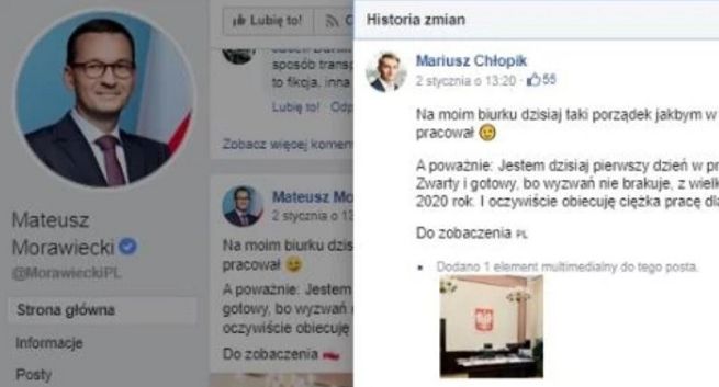Facebook: Dane osób publikujących posty na stronach to błąd w aktualizacji. „Może czas na pełną transparentność?”