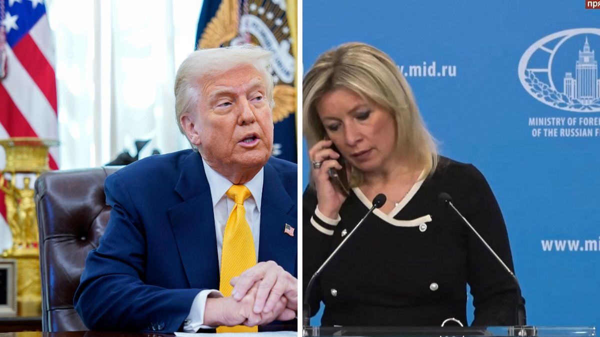 Donald Trump i Maria Zacharowa