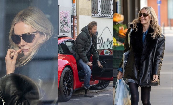 Agnieszka Woźniak-Starak z ukochanym wożą się porsche po mieście