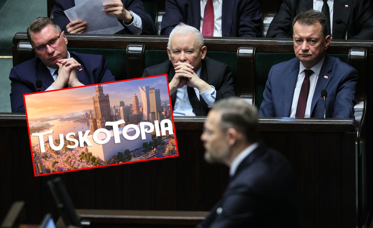 PiS o "TuskoTopii". W mediach społecznościowych opublikowali nagranie