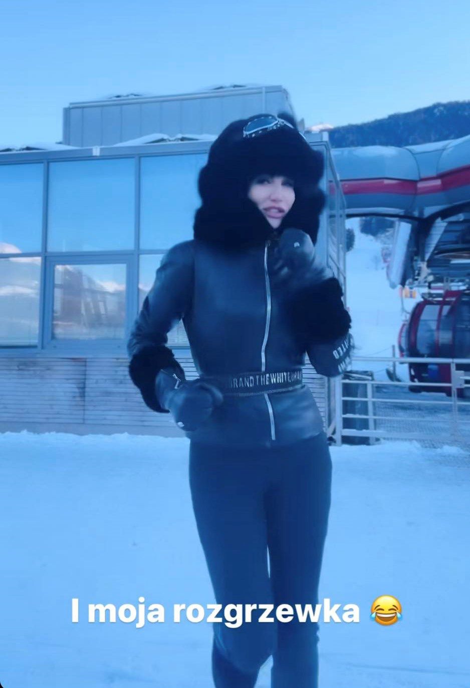 Justyna Steczkowska relacjonuje zimowy urlop z rodzinką