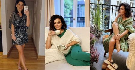 Tak mieszka Katarzyna Cichopek: wielka sofa, wiklinowe dodatki i jasna łazienka (ZDJĘCIA)