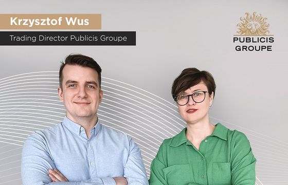 Katarzyna Cycoń-Kościówko i Krzysztof Wus w Publicis Groupe