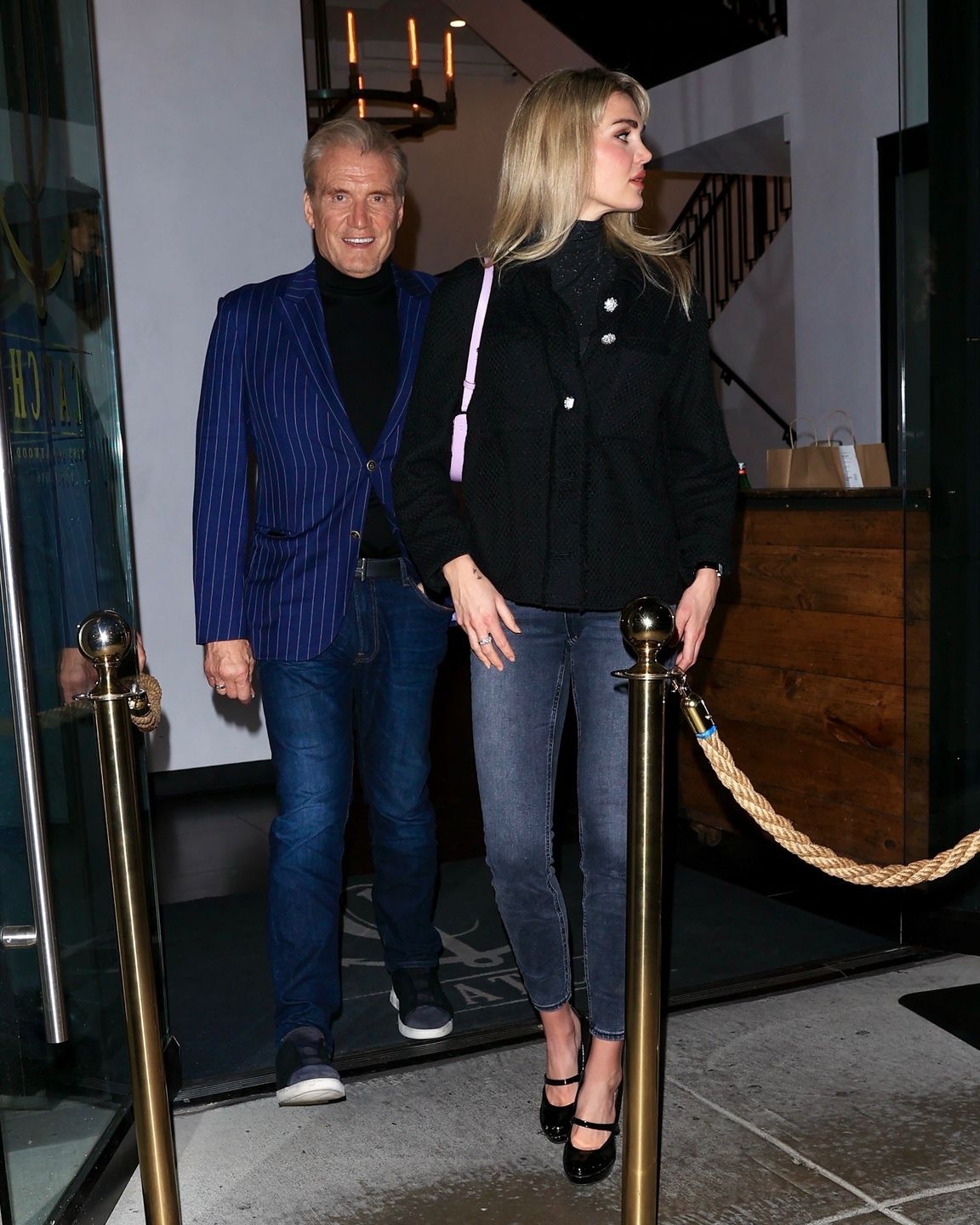 Dolph Lundgren na randce z młodszą o 39 lat żoną