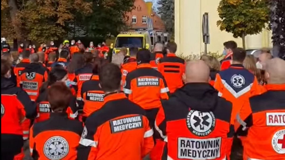 Tłumy żegnały zmarłego ratownika