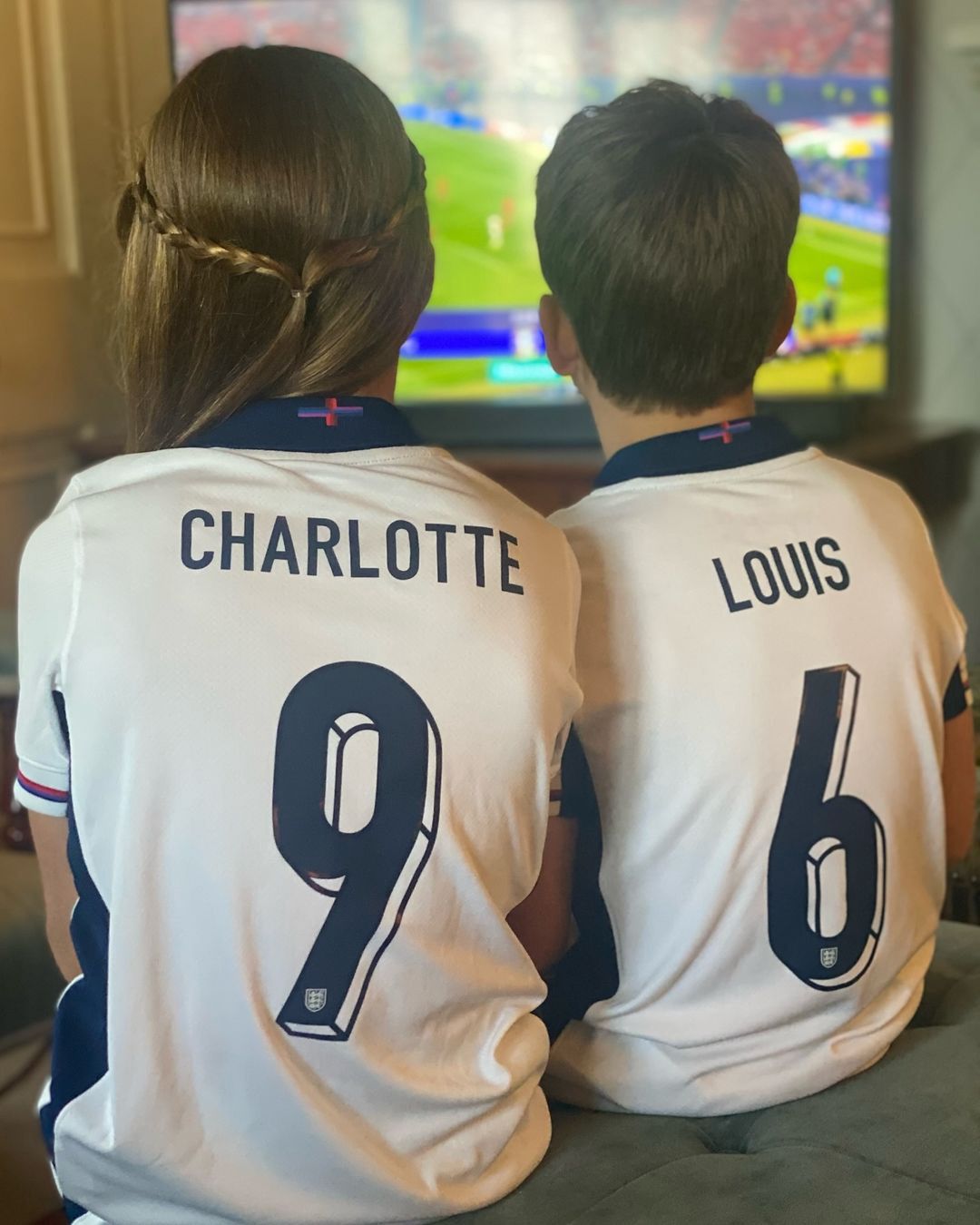 Charlotte i Louis kibicują Anglii podczas Euro 2024.