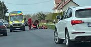 Gorzów: Dramatyczny wypadek z udziałem motocyklisty. W akcji śmigłowiec LPR