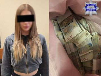 19-latka zatrzymana po odbiorze miliona złotych od oszukanego seniora. Ofiara dała się wciągnąć w fałszywe inwestycje