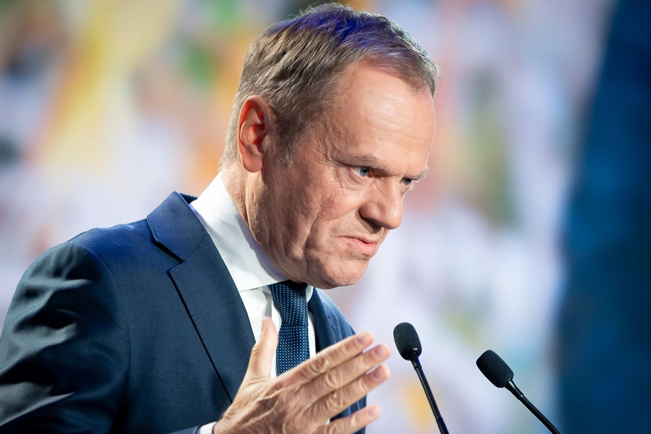 Lider PO Donald Tusk