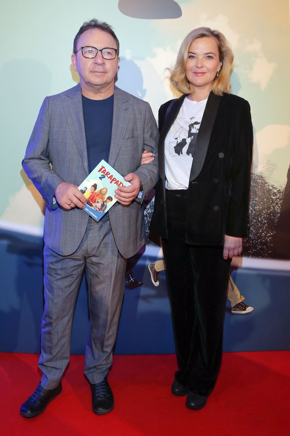 Monika Richardson i Zbigniew Zamachowski