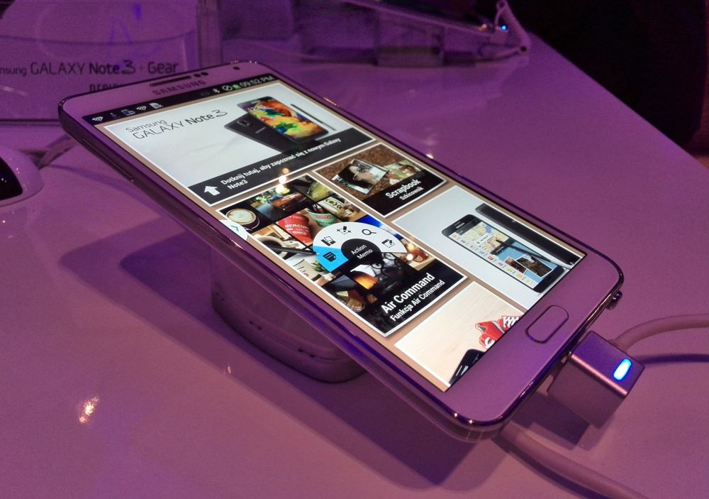 Samsung Galaxy Note 3 z najlepszym ekranem AMOLED