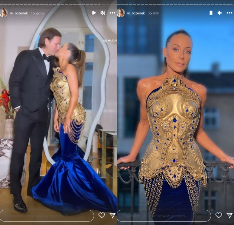 Małgorzata Rozenek na Balu Fundacji TVN