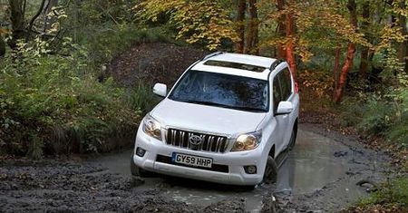 Land Cruiser tapla się w błocie[wideo]